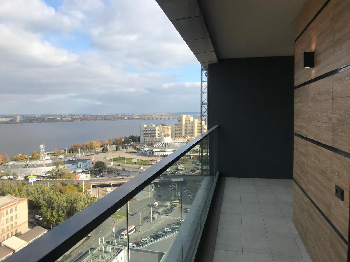 с двумя спальнями с завораживающим видом на возле сити Apartment
