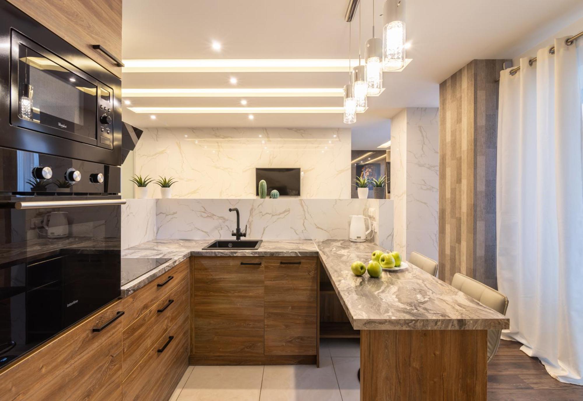 Apartament с двумя спальнями с завораживающим видом на возле сити
